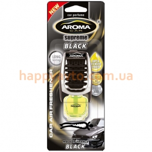 Ароматизатор в авто Aroma Car Supereme Slim 8ml - BLACK